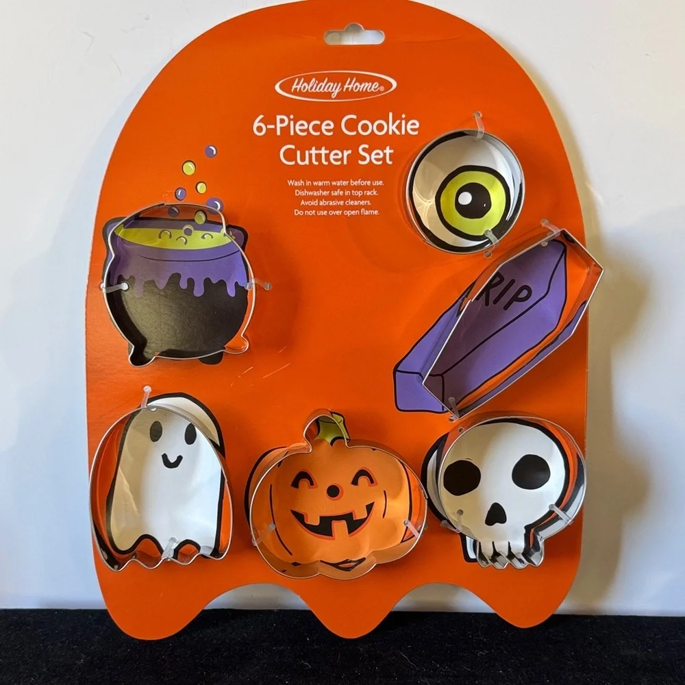Holiday Home Halloween Cookie Cutter Set - Orange